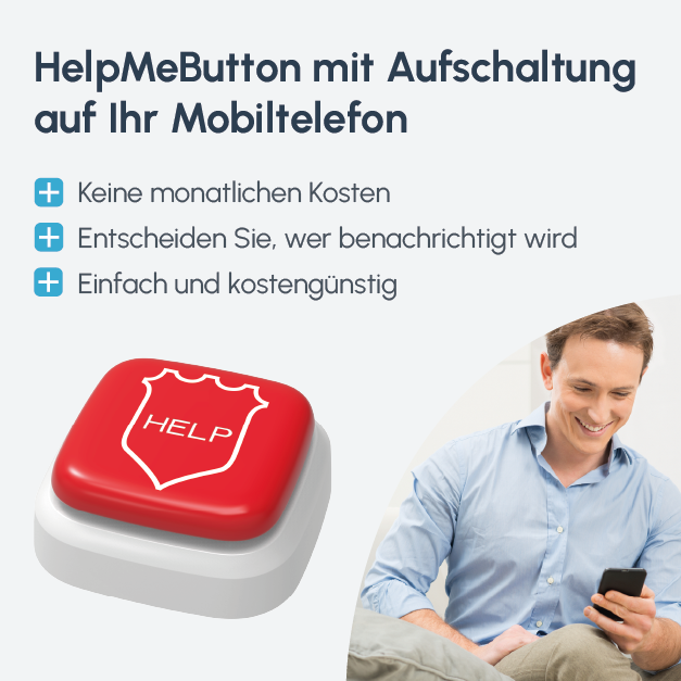 HelpMeButton – Ihr fest installiertes Notrufsystem